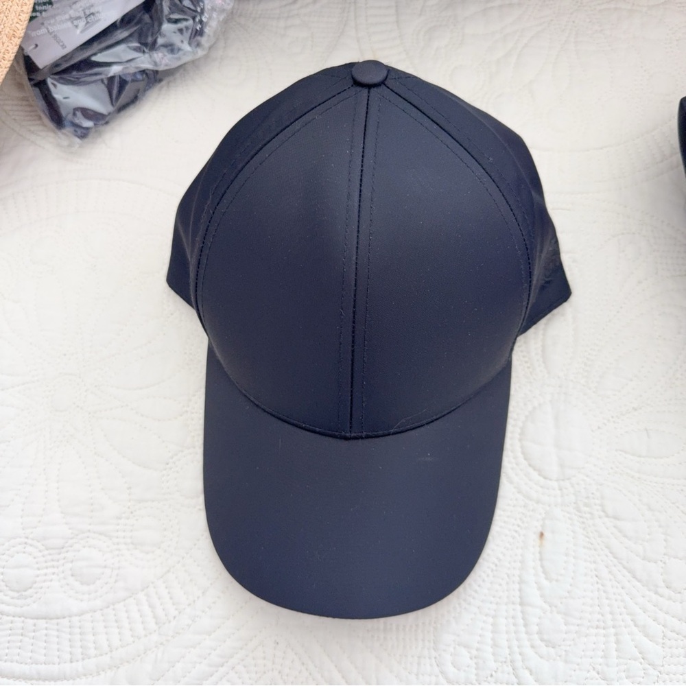 Aritzia Black Baseball Cap